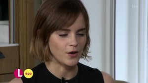  Emma Watson on Lorraine ipakita