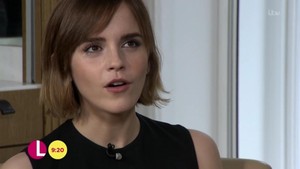  Emma Watson on Lorraine montrer