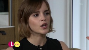  Emma Watson on Lorraine onyesha