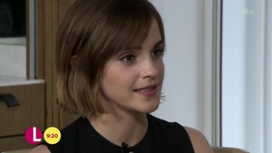  Emma Watson on Lorraine tunjuk
