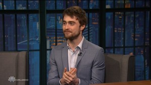  Exclusive: Daniel Radcliffe on Late Night with Seth Meyers (Fb.com/DanielJacobRadcliffeFanClub)