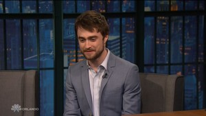  Exclusive: Daniel Radcliffe on Late Night with Seth Meyers (Fb.com/DanielJacobRadcliffeFanClub)