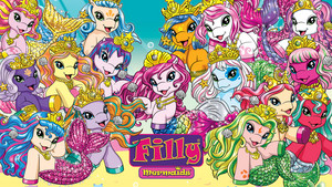  Filly 인어 Coralia, dracco toys - my filly world - friendship, magic, fun