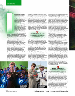  Ghostbusters Feature in SFX Magazine - August 2016 [2]