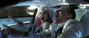  Harley Quinn and Joker in Suicide Squad 2016