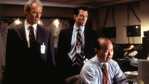 In the Line of Fire 1993 (Secret Service Agent Frank Horrigan) w-Dylan McDermott and Clyde Kusatsu