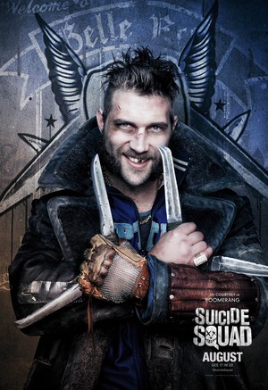  Jai Courtney as Captain Boomerang in Suicide Squad