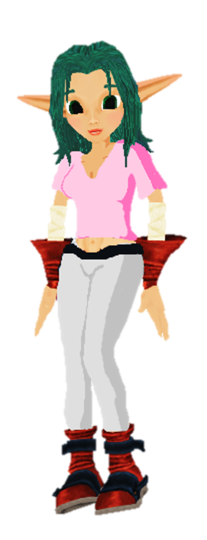  Keira Hagai Casual Outfit Renders Paint Only