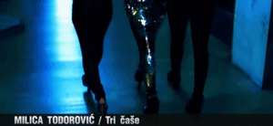 Milica Todorović  in “Tri Čaše” music video