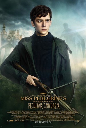  Miss Peregrine's halaman awal for Peculiar Children - Jacob Portman Poster