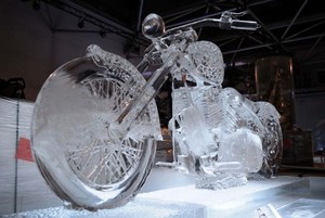  Motorcycle Ice Sculpture