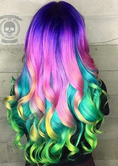  Multi-Colored Hair