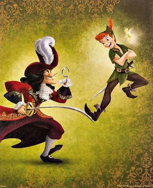  Peter Pan and Captain Hook