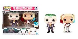 Suicide Squad Pop Vinyl- Harley Quinn and The Joker