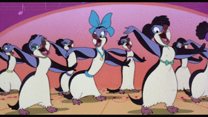  The Pebble and the penguin, auk Dancing Girls 1