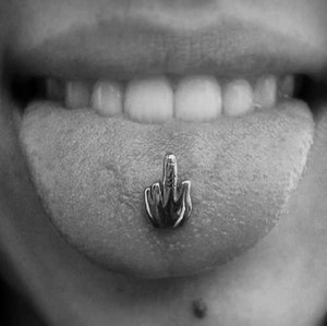  Tongue Piercing