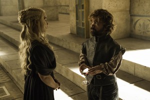 Tyrion Lannister and Daenerys Targaryen