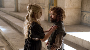 Tyrion Lannister and Daenerys Targaryen