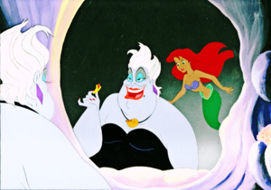 Walt ডিজনি Production Cels - Ursula & Princess Ariel