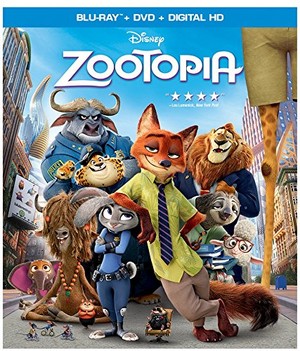  Zootopia on Blu-Ray, DVD and Digital HD