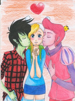adventure time love triangle by blueberrysweet d4c0xeb
