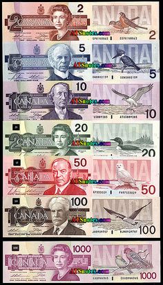  canadian money
