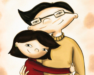  mr hyunh daughter illustration