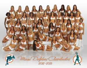  2012 Miami Dolphins Cheerleaders