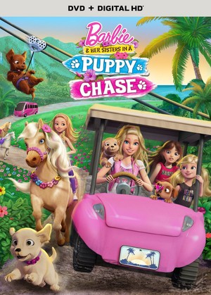  বার্বি & Her Sisters in A কুকুরছানা Chase Official DVD Cover (HD Quality)