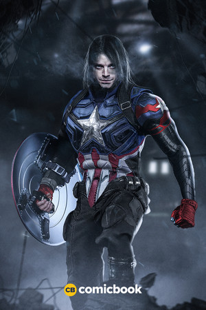  Bucky As Captain America