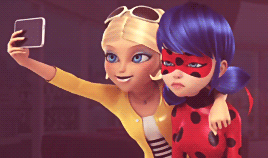  Chloé and Ladybug/Marinette