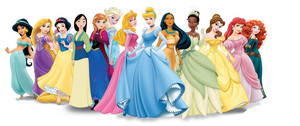 Disney Princesses with Anna & Elsa