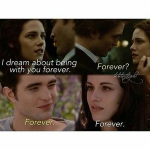 Edward and Bella "forever"