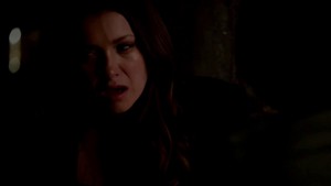  Elena realise Damon is still on the other side