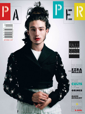  Ezra Miller - Paper Magazine Cover - 2012