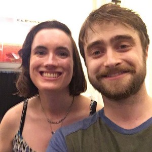  팬 Selfies with Daniel Radcliffe at Privacy Stage Show. (Fb.com/DanielJacobRadcliffeFanClub)