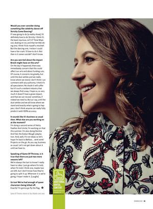  Gemma Whelan interview in Diva Magazine - September 2016 [2]