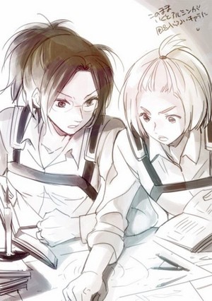  Hanji and Armin // Shingeki no Kyojin