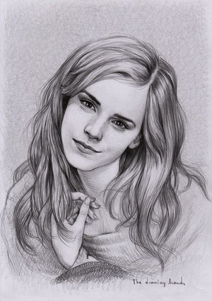  Hermione Realistic Drawing