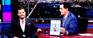  Jamie Dornan - The Late tunjuk with Stephen Colbert