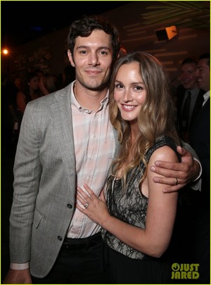 Leighton Meester Supports Hubby Adam Brody At 'StartUp' Premiere