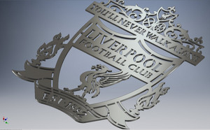 Liverpool logo metal