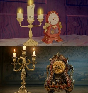  Lumiere and Cogsworth