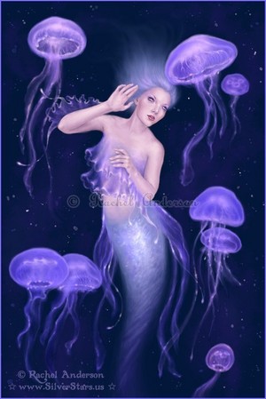 Mermaid with Jellyfish
