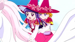  Mirai and Riko on an Pegasus
