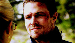  Oliver Queen looking at Felicity Smoak like she’s the center of his universe: a small compilation.