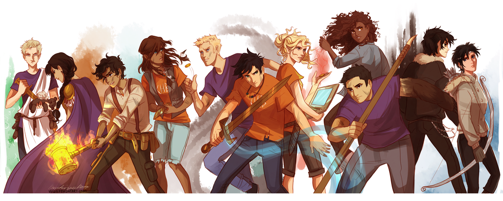 The Heroes Of Olympus Characters