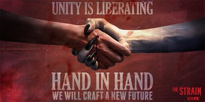  The Strain - Season 3 Banner - Hand in Hand