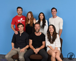  With Teen wolf Cast