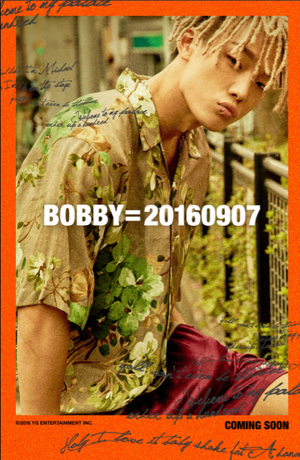  iKON's Bobby teases for his solo debut with a cool new style